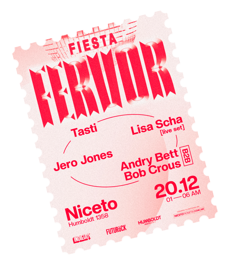 FERVOR — flyer Fiesta Niceto